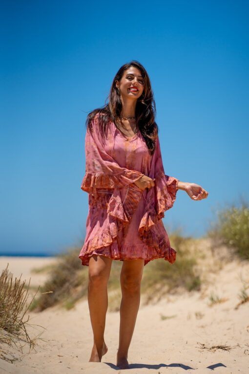 Poncho Hamoa rosita - Imagen 4