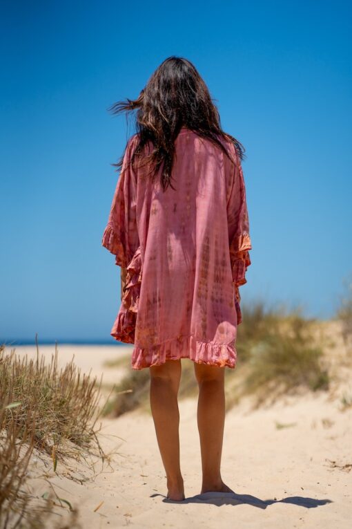 Poncho Hamoa rosita - Imagen 3