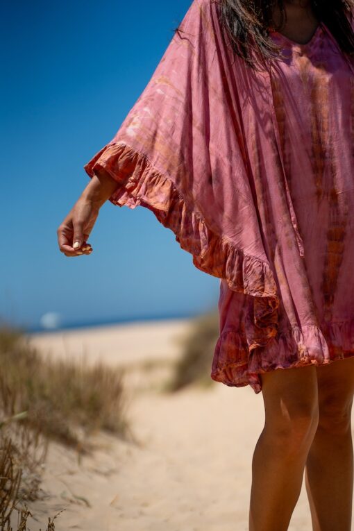 Poncho Hamoa rosita - Imagen 2