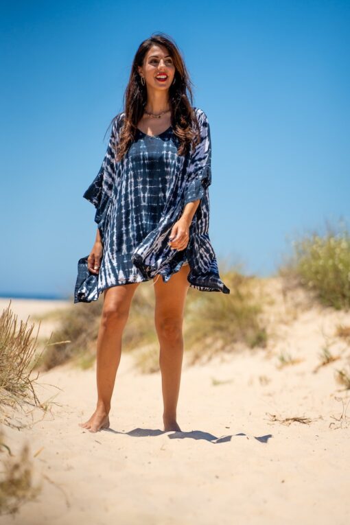 Vestido Hamoa corto navy