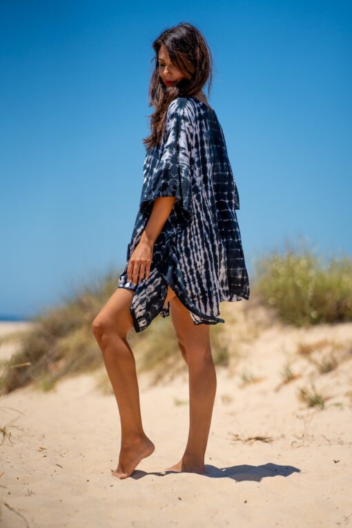 Vestido Hamoa corto navy - Imagen 4