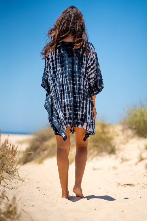 Vestido Hamoa corto navy - Imagen 3