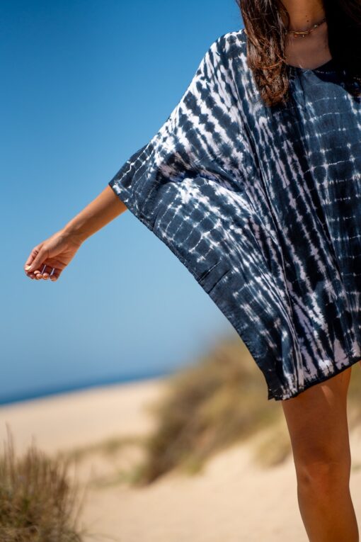 Vestido Hamoa corto navy - Imagen 2