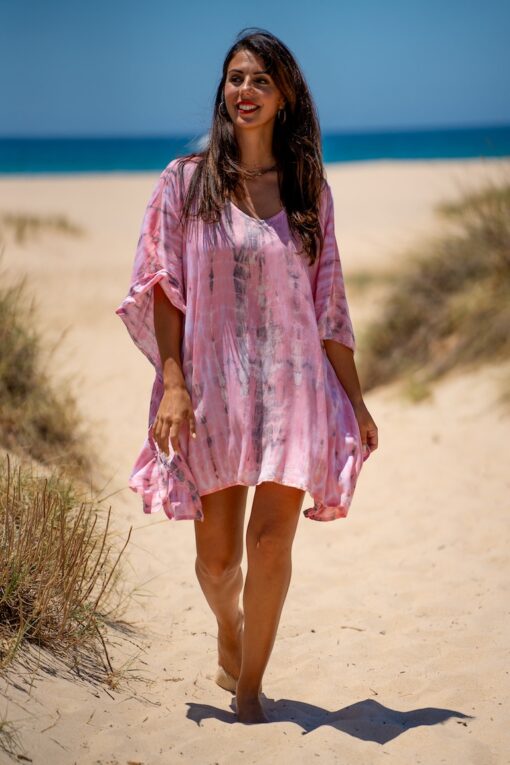 Vestido Hamoa corto rosita - Imagen 2