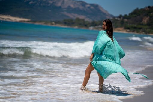 Kimono Hamoa mint - Imagen 3