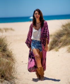 Kimono Hamoa rosa