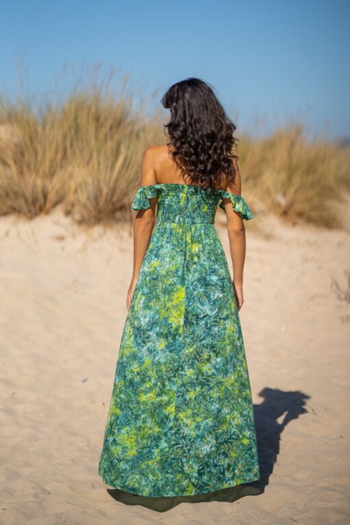 Vestido Oahu verde - Imagen 11