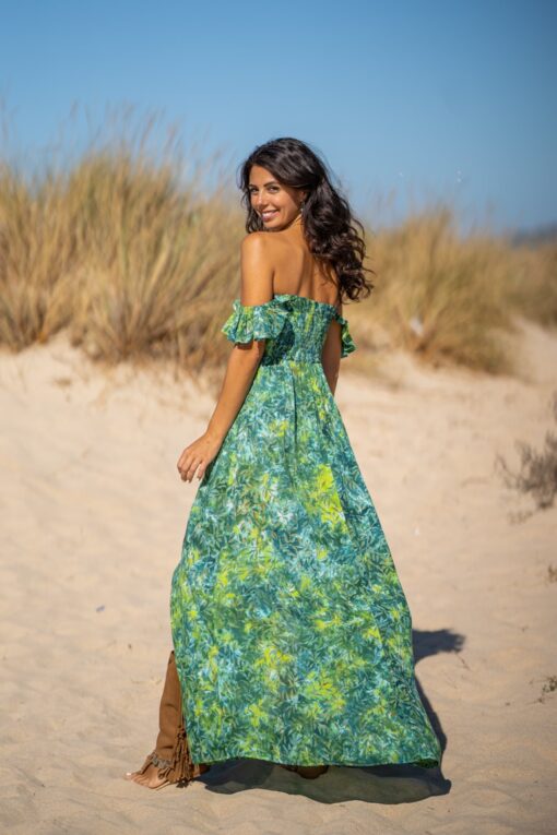 Vestido Oahu verde - Imagen 10