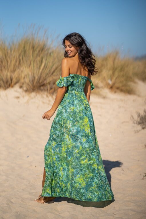 Vestido Oahu verde - Imagen 9