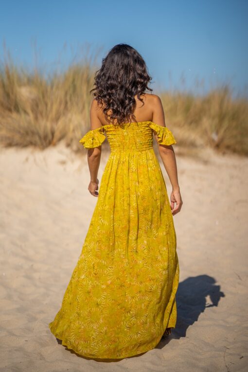 Vestido Oahu amarillo - Imagen 2