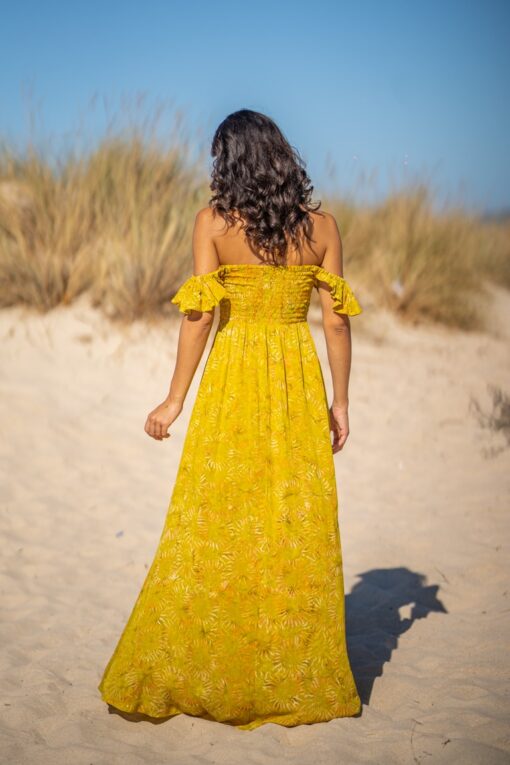 Vestido Oahu amarillo - Imagen 9