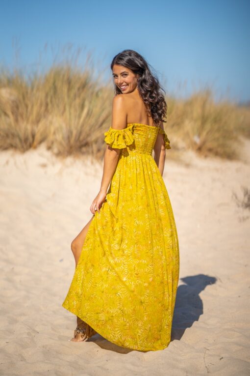 Vestido Oahu amarillo - Imagen 8