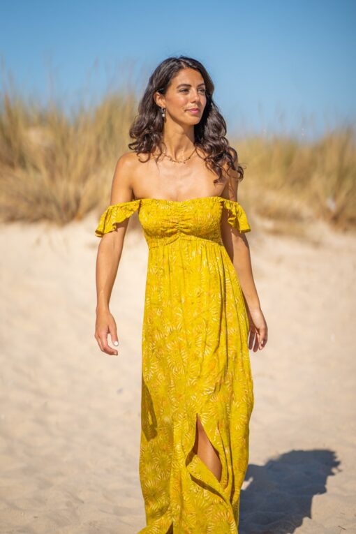 Vestido Oahu amarillo - Imagen 6