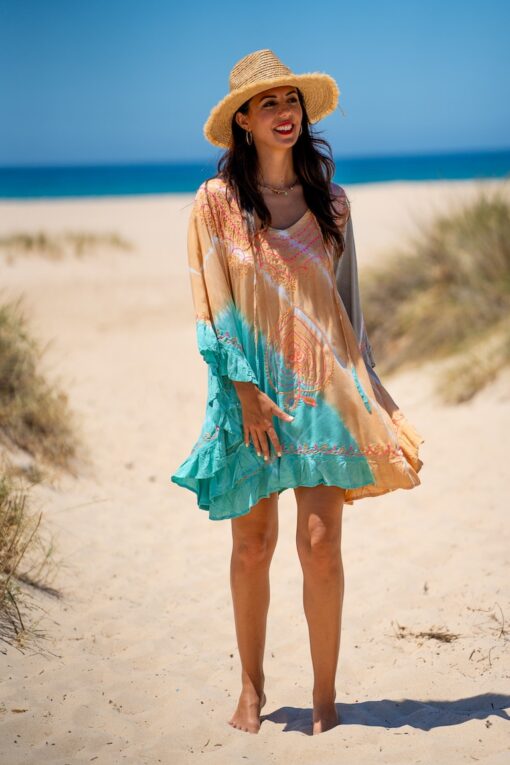 Poncho Waikiki mint - Imagen 4
