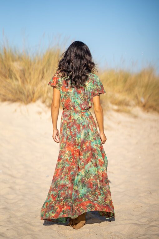 Maxi Vestido Oahu verde - Imagen 10