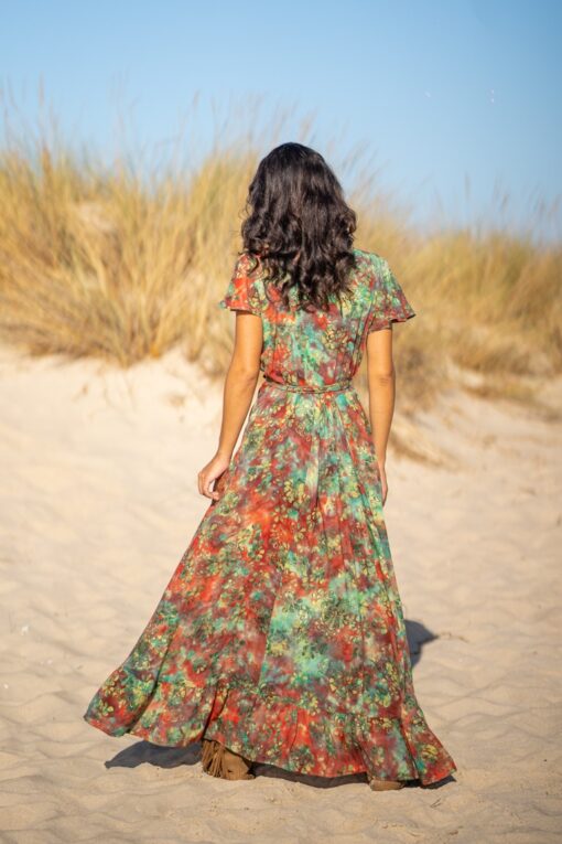 Maxi Vestido Oahu verde - Imagen 9