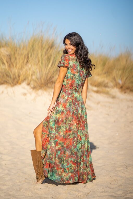 Maxi Vestido Oahu verde