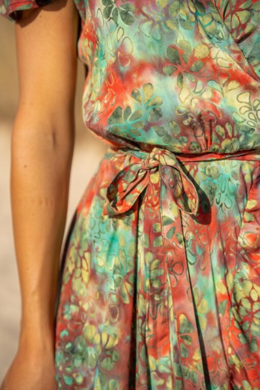 Maxi Vestido Oahu verde - Imagen 4